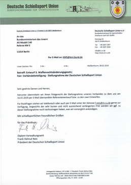 Stellungnahme DSU 08.02.2019