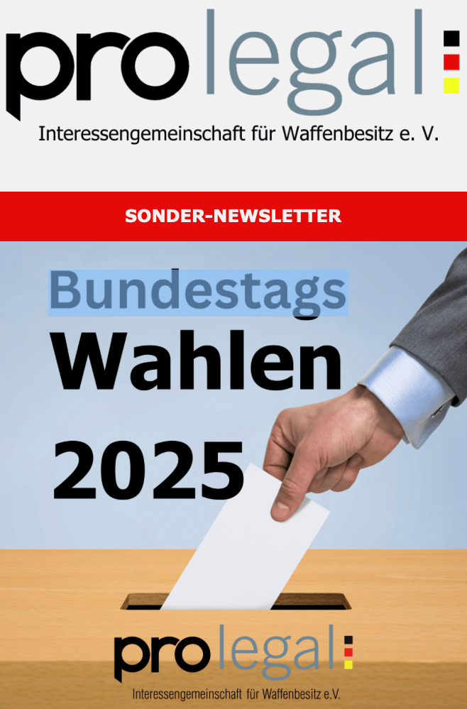 Sonder-Newsletter von prolegal zur Bundestagswahl